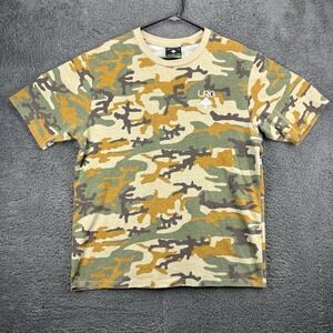 Lifted Research Group T Shirt Men M Camo Poly Cotton Crew